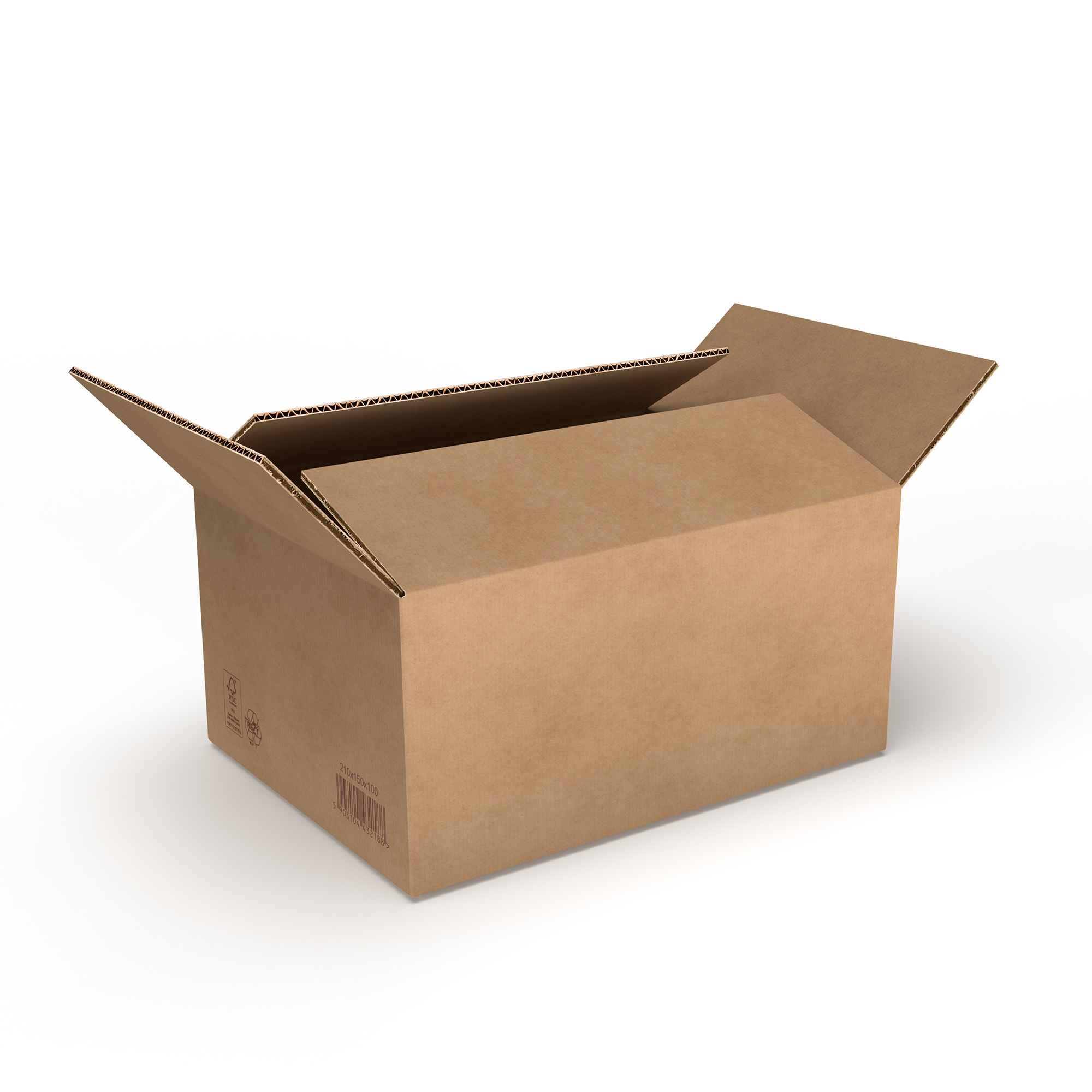 Karton Versandkarton Faltkarton Verpackungskarton Versandschachtel ohne Aufdruck - Bild 9 von 27