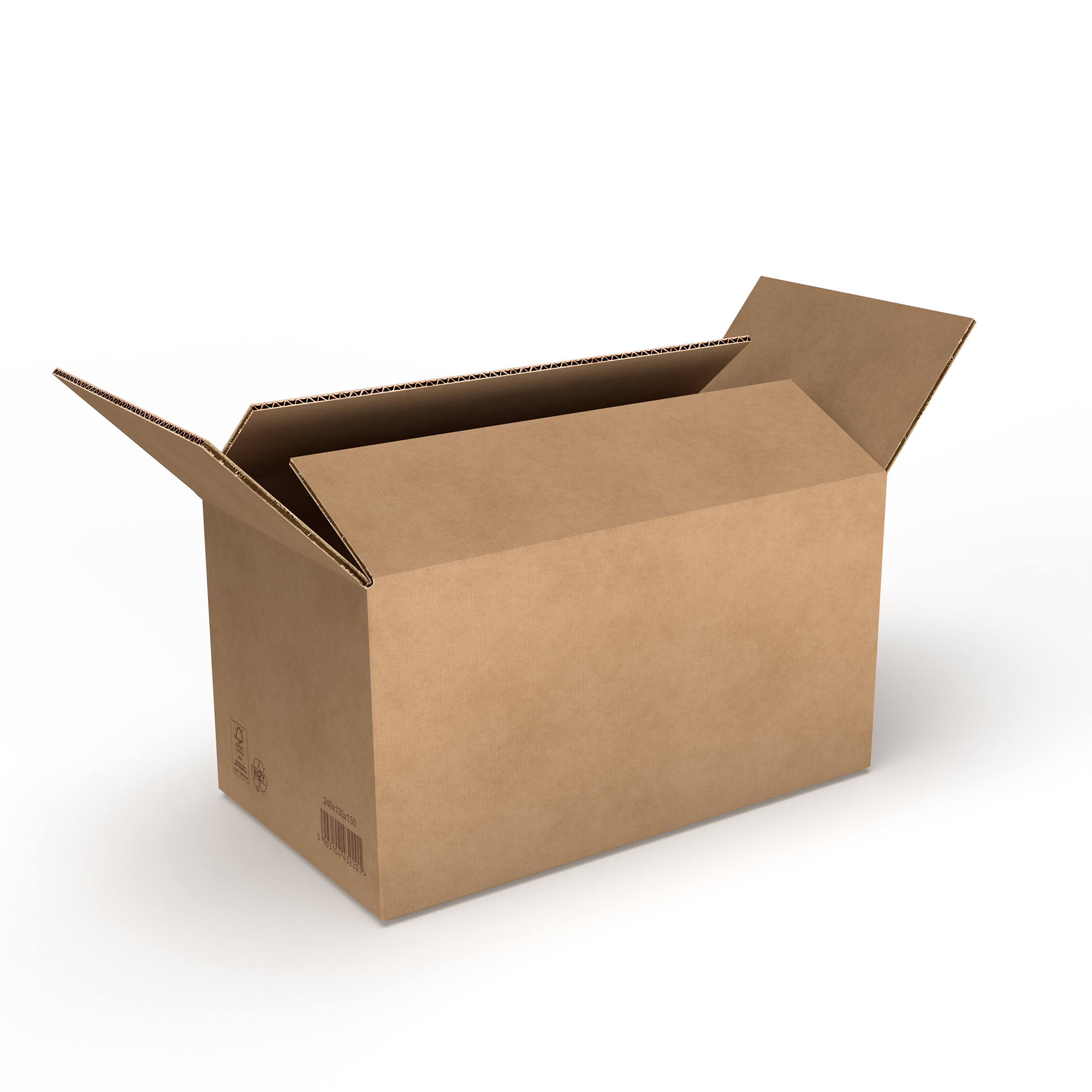 Karton Versandkarton Faltkarton Verpackungskarton Versandschachtel ohne Aufdruck - Bild 10 von 27