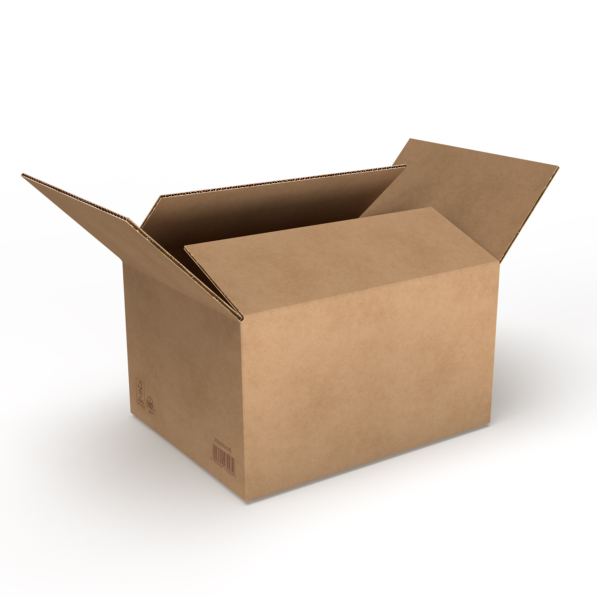 Karton Versandkarton Faltkarton Verpackungskarton Versandschachtel ohne Aufdruck - Bild 13 von 27