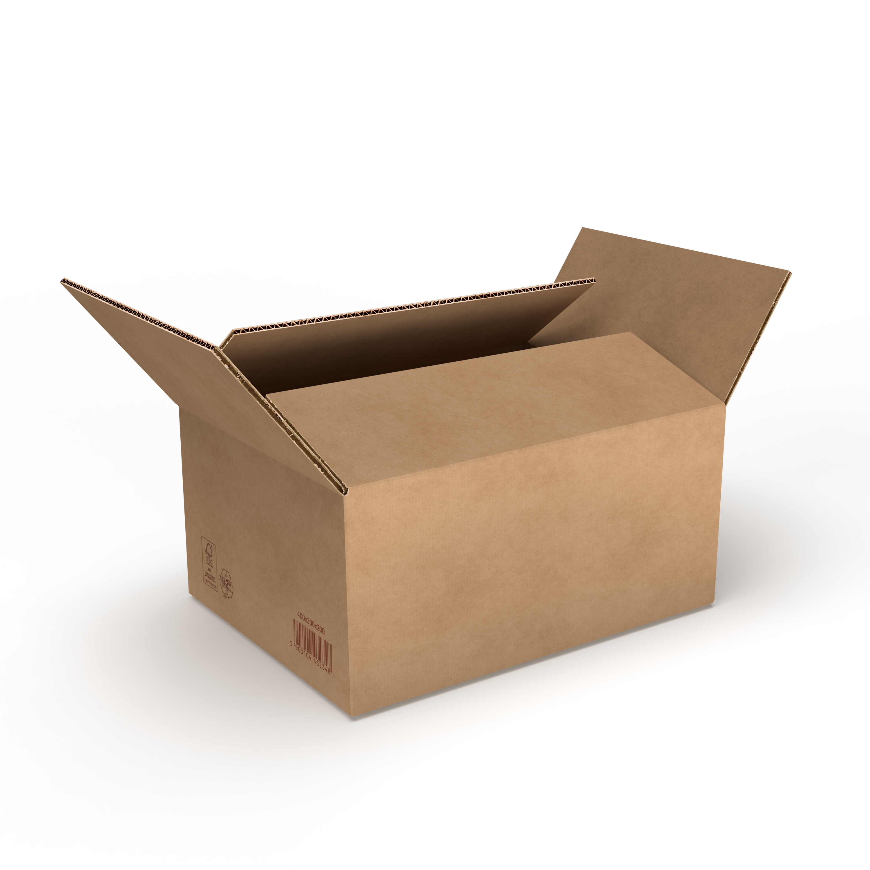 Karton Versandkarton Faltkarton Verpackungskarton Versandschachtel ohne Aufdruck - Bild 24 von 27